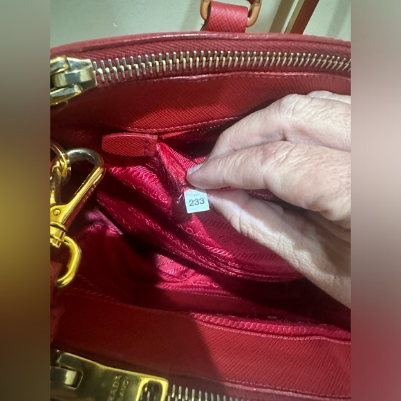 Prada Saffiano Lux Double Zip Tote - Picture 11 of 15